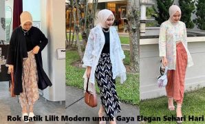 Rok Batik Lilit Modern untuk Gaya Elegan Sehari Hari